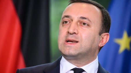 Georgia nu este pregatita pentru <span style='background:#EDF514'>ADERARE</span>a la UE, afirma seful partidului de guvernamant