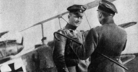 Legenda aviatiei din Primul Razboi Mondial: Baronul Rosu. Marturia incendiara a pilotului care l-a doborat pe Manfred von Richthofen VIDEO