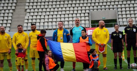Nationala Artistilor Fotbalisti din Romania a pierdut in fata Turciei! Aurelian Temisan: 