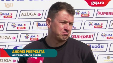 Gloria Buzau - Csikszereda 1-0 » Andrei Prepelita: Daca eram o echipa fara obiective, poate jucam mai spectaculos. Eu vreau rezultate!
