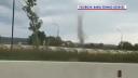 O tornada a fost filmata <span style='background:#EDF514'>LANGA</span> Craiova. Totul a inceput din senin. VIDEO