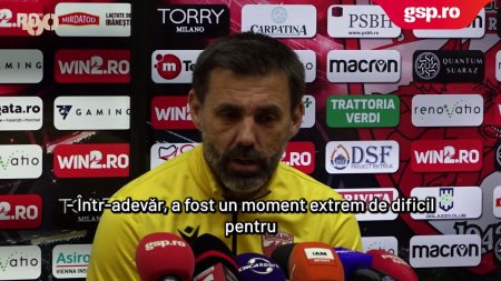 Zeljko Kopic, temator inainte de partida cu FC Botosani: Suntem pregatiti, insa ne asteapta un test dificil