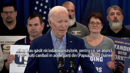 Premierul din Papua Noua Guinee re<span style='background:#EDF514'>ACTIONEAZA</span> dupa ce Biden a spus ca unchiul sau ar fi fost devorat acolo de canibali