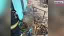 Verg<span style='background:#EDF514'>INEL</span> din Vaslui, martor la un incendiu de proportii. S-a bagat in foc pentru un vecin nevazator dar nu a putut sa-l scape