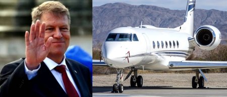 Klaus Iohannis nu poate zbura decat cu avioane private. Si alea din Luxemburg!