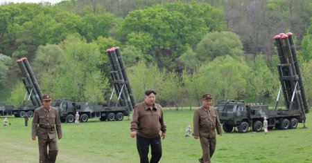 Kim Jong-un a supervizat o prima simulare a unui contraatac nuclear