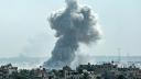 Israelul a bombardat din nou <span style='background:#EDF514'>FASIA GAZA</span>, intr-unul dintre cele mai puternice atacuri