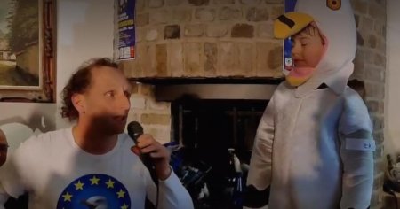 <span style='background:#EDF514'>CAMPION</span>atul european de imitat pescarusi a fost castigat de... baiatul pescarus VIDEO