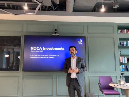 Compania de private equity ROCA Investments a ajuns la o valoare de piata de 81,6 mil. euro anul trecut, cu 3,5 mil. euro mai mult decat in 2022. Rudolf Vizental, CEO si cofondator: 