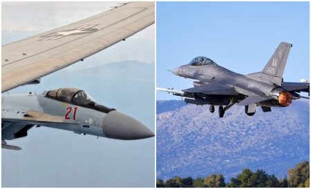 Cum se comporta in lupta avionele americane F-16, care vor ajunge in Ucraina, comparativ cu echivalentele lor rusesti, Su-35, deja folosite in <span style='background:#EDF514'>RAZBOI</span> si asteptate de Iran