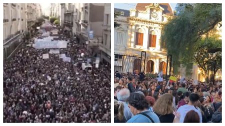 Protest urias in Argentina impotriva <span style='background:#EDF514'>REDUCERI</span>lor din educatie. Ce anunta universitatile | VIDEO