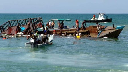 Cel putin 21 de mi<span style='background:#EDF514'>GRAN</span>ti etiopieni morti si 23 disparuti intr-un naufragiu in largul coastelor statului Djibouti