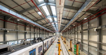 <span style='background:#EDF514'>PRIMUL</span> depou modern din Romania pentru trenuri electrice a fost finalizat. Alstom face angajari