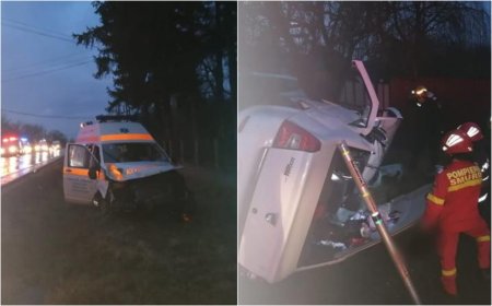 Un sofer de ambulanta din Suceava care a depasit o coloana de masini pe linia continua si a ucis o <span style='background:#EDF514'>SOFERITA</span>, trimis in judecata