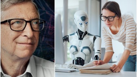 Sin<span style='background:#EDF514'>GUREL</span>e trei joburi care vor supravietui erei AI. Previziunile lui Bill Gates