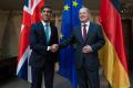 Marea Britanie si Germania sporesc colaborarea in domeniul apararii, unite in sprijinul Ucrainei