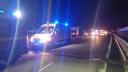 Trafic blocat pe DN 1F Cluj-Zalau, din cauza unui accident cu trei masini