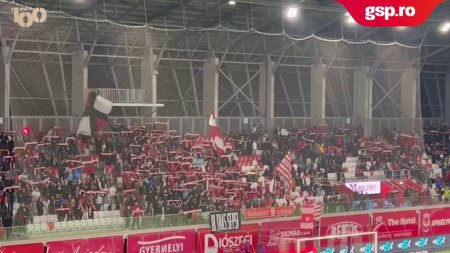 SEPSI - FCSB. Intreg stadionul de la Sfantu Gheorghe canta Imnul Secuiesc » Suporterii ros-albastri striga in sfidare