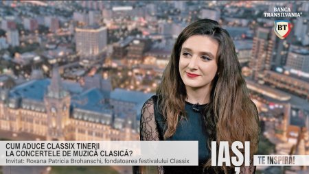 Iasiul te inspira! Un proiect ZF/BT. Patricia Brohanschi si Dragos Andrei Cantea au fondat <span style='background:#EDF514'>FEST</span>ivalul Classix cu scopul de a aduce tinerii in publicul concertelor de muzica clasica. Anul acesta au ajuns la a cincea editie