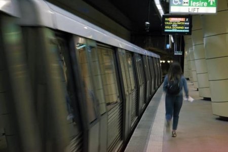 Noul tren de metrou produs de Alstom a sosit la Depoul Berceni, dupa mai bine de trei ani de la semnarea contractului de achizitie