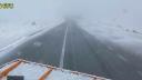Ninge pe Transalpina. Drumarii fac apel catre soferi: Nu va deplasati in zonele montane daca nu aveti autovehiculele echipate