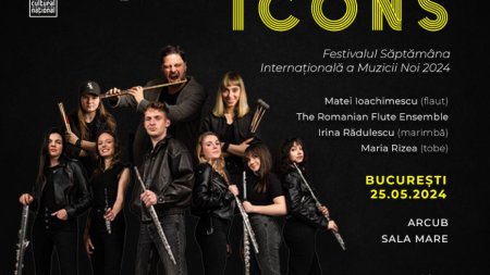 Turneul national ICONS se incheie cu un concert la ARCUB - Hanul Gabroveni. Renumitul flautist <span style='background:#EDF514'>MATEI</span> Ioachimescu invita publicul la o experienta contemporana a Legendelor pop-rock
