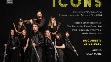 <span style='background:#EDF514'>TURNEUL</span> national ICONS se incheie cu un concert la ARCUB - Hanul Gabroveni. Renumitul flautist Matei Ioachimescu invita publicul la o experienta contemporana a Legendelor pop-rock