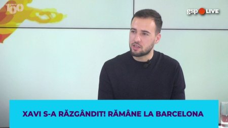 Xavi ramane la <span style='background:#EDF514'>BARCELONA</span>! Reactie la GSP Live: Acest Dan Petrescu de Spania...