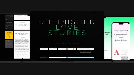 Fundatia EIDOS lanseaza o plat<span style='background:#EDF514'>FORM</span>a editoriala cu  povesti reale de iubire - UNFINISHED LOVE STORIES
