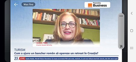 ZF Live. Cum a ajuns un bancher roman sa opereze un retreat in Croatia? <span style='background:#EDF514'>CORNEL</span>ia Toma: Am investit peste un milion de euro in acest retreat, pe care l-am construit de la zero