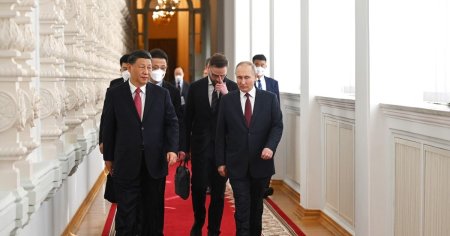 Putin anunta ca se va deplaseze in China in mai, cel mai pro<span style='background:#EDF514'>BABI</span>l dupa ceremonia de investitura