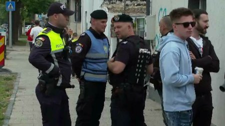 Protestul politistilor de la Constanta. Oamenii acuza schim<span style='background:#EDF514'>BARIL</span>e: Conceptul de reorganizare este secretizat
