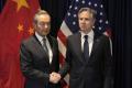 Blinken s-a intalnit la Beijing cu ministrul chinez de Externe. Factorii negativi se acumuleaza in relatiile dintre SUA si China, afirma Wang Yi