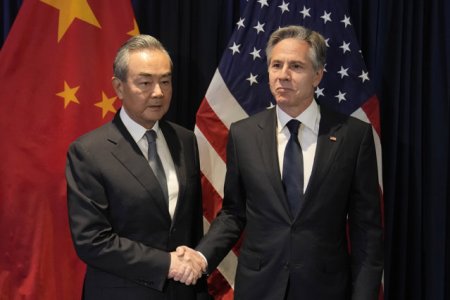 Blinken s-a intalnit la Beijing cu <span style='background:#EDF514'>MINISTRU</span>l chinez de Externe. Factorii negativi se acumuleaza in relatiile dintre SUA si China, afirma Wang Yi