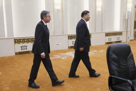 Xi Jinping s-a intalnit cu Antony Blinken. Liderul <span style='background:#EDF514'>CHINE</span>z: China si SUA ar trebui sa fie parteneri, nu rivali