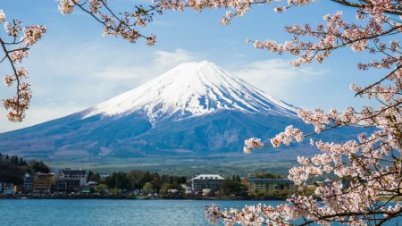 Un oras japonez va bloca o priveliste spre <span style='background:#EDF514'>MUNTE</span>le Fuji pentru a evita supraturismul