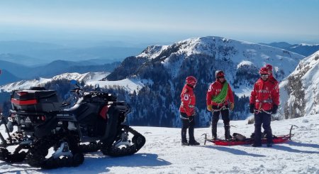 Ucrainean ratacit, cautat in Muntii Maramuresului. In drum spre el, salvamontistii au depistat alti patru cetateni ucraineni