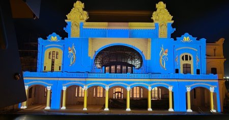 Feerie de noapte la Constanta: cinci cladiri emblematice ale orasului vor fi iluminate arhitectural timp de o luna