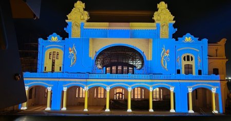 Feerie de noapte la Constanta: cinci cladiri emblematice ale orasului vor fi i<span style='background:#EDF514'>LUMINA</span>te arhitectural timp de o luna