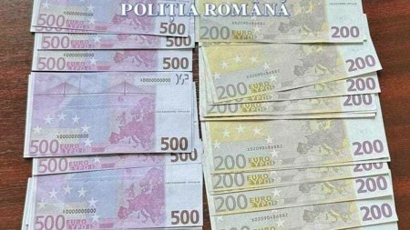 Un tanar din Olt a fost saltat de politisti dupa ce a pariat bancnote de 200 de de euro la jocuri de noroc. Care este motivul