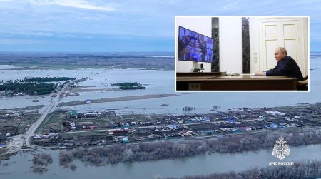 Primarita unui <span style='background:#EDF514'>ORAS</span> rus lovit de inundatii a demisionat la trei zile dupa ce Vladimir Putin a intrebat intr-o videoconferinta: Unde e primarul din Kurgan?