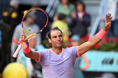 Nadal impresioneaza in victoria de la <span style='background:#EDF514'>MADR</span>id impotriva lui Alex de Minaur
