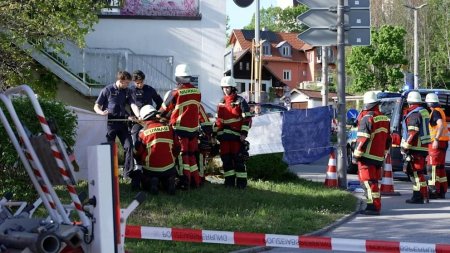 Doi tineri ucraineni au fost ucisi de un rus in fata unui centru comercial din Germania