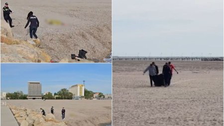 <span style='background:#EDF514'>ALERTA</span> pe litoral: Trupul neinsufletit al unui barbat, descoperit de un trecator plutind in mare, in Mamaia | Ipotezele anchetatorilor