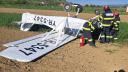 Accident <span style='background:#EDF514'>AVIA</span>tic in Alba. Un avion de mici dimensiuni a aterizat fortat