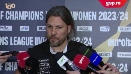 CSM Bucuresti - Metz 24-27 » Adrian Vasile nu este descurajat de infrangerea din mansa tur a sferturile EHF Champions League: Credem in noi, sansa este acolo