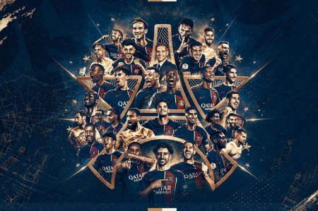 PSG a castigat titlul in Ligue 1 » O rivala a trimis trofeul la Paris