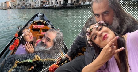 Nouria Nouri, ceruta de sotie la Venetia. Avem <span style='background:#EDF514'>PRIMELE</span> imagini de la fericitul eveniment: Copiii mei se bucura pentru mine