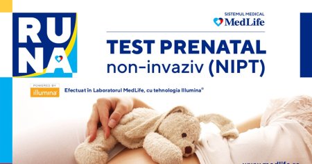 Descopera anomaliile genetice in timpul sarcinii cu <span style='background:#EDF514'>TESTUL</span> prenatal non-invaziv RUNA, oferit de Laboratoarele MedLife