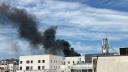 Incendiu puternic in cartierul <span style='background:#EDF514'>AVIA</span>tiei din Bucuresti